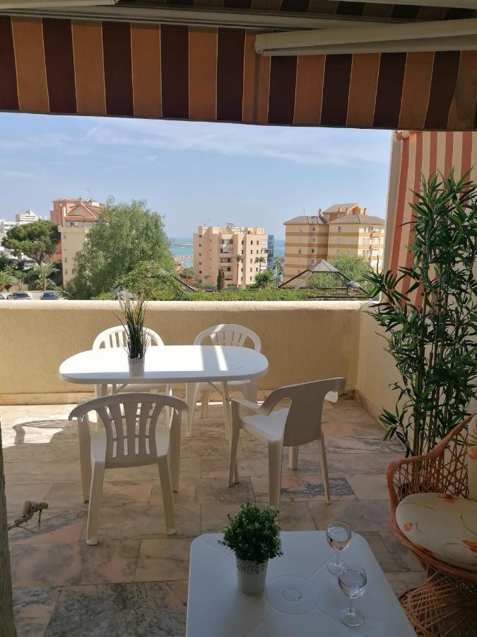 Estudio Terraza Vista Mar Parking Gratuito Piscinas Benalmádena Buitenkant foto