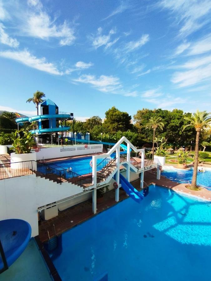 Estudio Terraza Vista Mar Parking Gratuito Piscinas Benalmádena Buitenkant foto